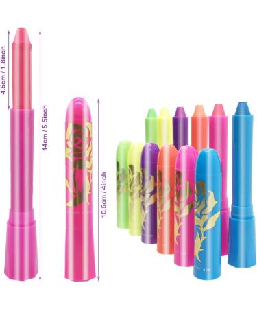 6 Glow in The Dark Face Paint Crayons for Halloween Parties - Non-Toxic UV Body Painting Kit - Buy Online on GoSupps.com