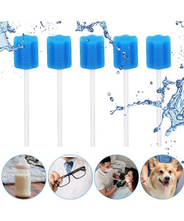 80 Disposable Mouthpieces - Tasteless Mouth Sponges for Teeth Cleaning | Single Pack - Buy Online on GoSupps.com
