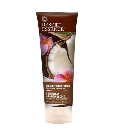 Desert Essence Coconut Shampoo & Conditioner Bundle - 8 Fl Ounce - Nourishing for Dry Hair - Delightful Scent - Skin-Refreshing Formula - Buy Online on GoSupps.com