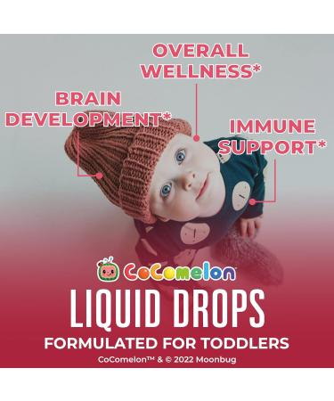 MaryRuth's USDA Organic Cocomelon Multivitamin & Omega-3 Bundle for Toddlers | Immune Support & Cognitive Function | Iron & Multiminerals for Healthy Development - Buy Online on GoSupps.com