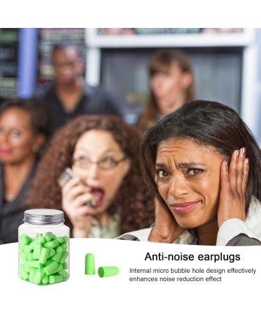 Soft Foam Earplugs Sound-Proof Noise Reduction Ear Plugs - Sleep Ear Plugs Slow Rebound for Sleeping Travel Concerts Studying Loud Noise Work Frifer Fluorescent Green 60 Pieces - Buy Online on GoSupps.com