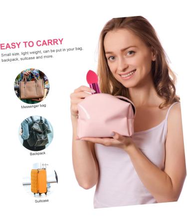 POPETPOP 3pc Travel Makeup Eye Makeup Brush Makeup Powder Brush Makeup Sponge with Handle Professional Makeup Concealer Brush Concealer Sponge Lip Brush Cosmetic Brush Major - Buy Online on GoSupps.com