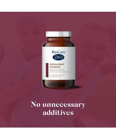BioCare Antioxidant Complex with Vitamin C, Turmeric, Green Tea & Grapeseed - 30 Capsules - Buy Online on GoSupps.com