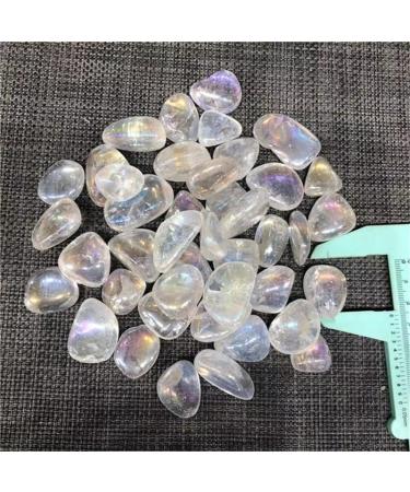 Natural Angel Aura Clear Quartz Tumbled Crystal Stones for Home Decoration - (Color: Multi-Colored Size: 20-30mm) - Buy Online on GoSupps.com
