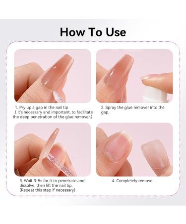  Born Pretty Born Pretty Nail Glue Remover for False Nails 20ml Fast 5-Second Spray for Removing Nail Glue from False Nails Odorless - Buy Online on GoSupps.com