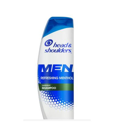 Head and Shoulders Shampoo for Men Men Advanced Series Refreshing Menthol Anti-Dandruff Shampoo 12.8 fl oz Pack of 6 Refreshing Menthol Shampoo