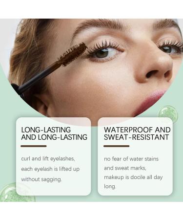 Volumizing Mascara Curling Mascara 67.02x87.01 Inches Waterproof Formula Lasting Volume Lengthening Smudge Proof Lash Enhancer for Women Natural Look Eye Makeup Beauty - Buy Online on GoSupps.com
