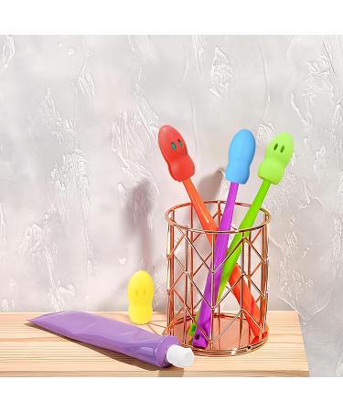 Andiker Toothbrush Cover Set - 6 Fish-Shaped Silicone Travel Caps in Macaron Colors - Perfect for Travel & Business Trips - Buy Online on GoSupps.com