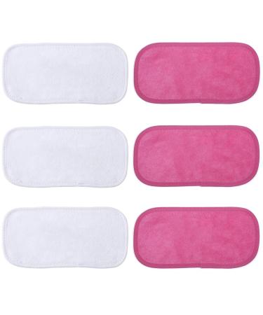 HomeSoGood 6Pcs Reusable Eyelash Extension Forehead Towel Pad Grafted Eyelashes Tray Soft Towel Lash Accessories Makeup Tools