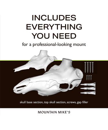 Mountain Mike's Reproductions Skull Master Universal White - Premium Deer Skull Mount - Buy Online on GoSupps.com