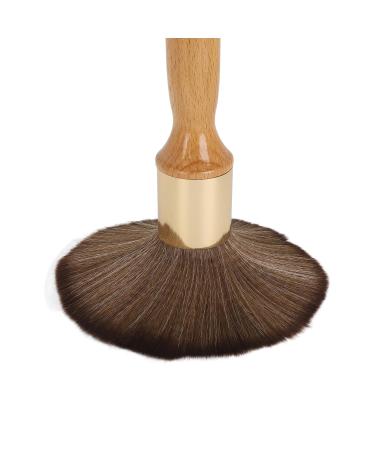 Ergonomic Neck Duster Brush - Portable Wooden Hairbrush for Hairdressers | Large Size | International Shipping - Buy Online on GoSupps.com