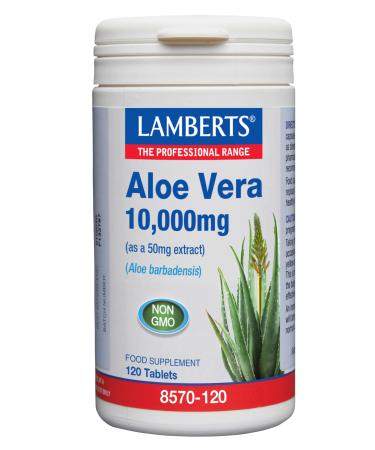 Lamberts Lamberts Aloe Vera 10000mg - 120 Tablets