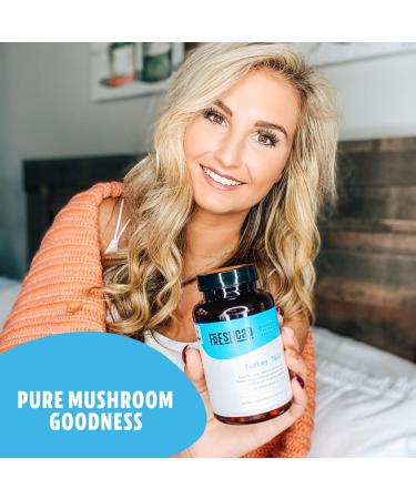 FreshCap Mushrooms Brain and Body Bundle (Capsules) - Lion's Mane Mushroom and Turkey Tail Mushroom Supplement Capsules - Buy Online on GoSupps.com