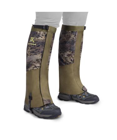 Extremus Buckwell Leg Gaiters, Waterproof Boot Gaiters for Hiking, Hunting and Walking, Breathable Mountain Climbing Gaiters for Men & Women Multi-Purpose Prym1 Medium