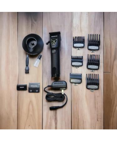 PRO Magnate DLC Fade Blade Cordless Hair Clipper - 7200 RPM 3-Hour Run Time Extra Fade Blade & Charging Stand for Barbers - Buy Online on GoSupps.com