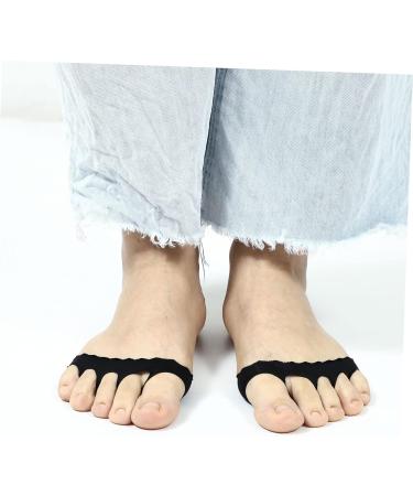 NOLITOY High Heel Socks & Insoles - 2 Pairs Seamless Forefoot Pads for Women | Comfort & Style for Fish Mouth Shoes - Buy Online on GoSupps.com