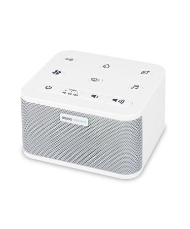Bigmonat White Noise Sleep Aid with 30-natural soothing noises and AC adapter with memory and timing functions to improve the insomnia-white white-A - Buy Online on GoSupps.com