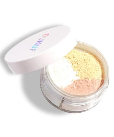 Three-Color Loose Setting Powder Face Powder Makeup & Finishing Powder Loose Powder Lightweight Waterproof & Durable Masks Imperfections-Translucent Finish High Definition Powder #01