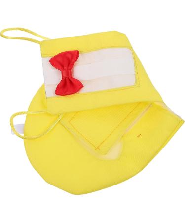 Buy Iplusmile Bird Diaper - Soft Flight Suit with Bowtie Decor for Nymphensittich - XL Yellow - International Shipping Available - Buy Online on GoSupps.com