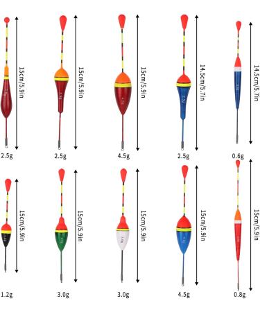 Zevmi 10-Piece Fishing Pose Set | Premium Accessories for Trout and Fried Fish Angling | International Shipping Available - Buy Online on GoSupps.com