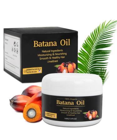 Elitecran Organic Batana Oil for Hair Growth 100ml Organic Batana Oil for Hair Growth for Thicker and Fuller