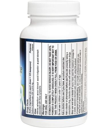 De La Cruz Pure Sodium Bicarbonate - Aluminum Free USP Grade Baking Soda for Heartburn - 8 oz - Buy Online on GoSupps.com