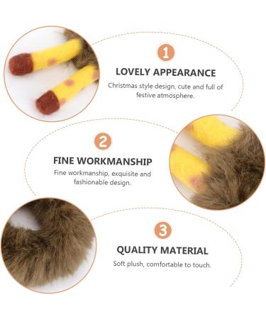 minkissy 1pc Antler Plush Hair Tie Hair Accessories for Kids Hair Ties for Kids Baby Hair Tie Kawaii Hair Accessories Kids Hair Accessories for Girls Hair Balls for Girls Hair Dense Antlers - Buy Online on GoSupps.com