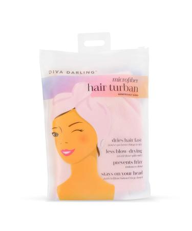 Buy Easy to Use Super Absorbent Microfiber Hair Turban - Pink | International Shipping Available - Buy Online on GoSupps.com