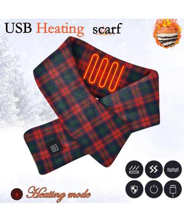 Portable Electric Heating Scarf - Warm Neck Wrap & Cordless Heating Pillow Bundle - Buy Online on GoSupps.com