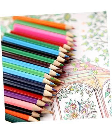Lurrose 72 pcs Kids Coloring Accessory Art Multi-function Convenient Portable Pencils School Drawing Colorfulx2pcs 17.5X0.8CMx2pcs - Buy Online on GoSupps.com