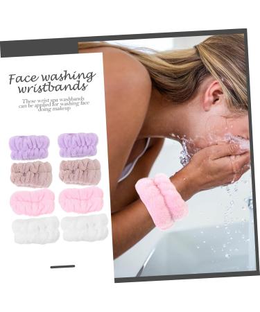 Beaupretty 4 Paires Serviettes de Poignet pour Laver le Visage Bracelets de Lavage du Visage Bandeaux Anti-transpiration Bracelet Souple couleur assortie 1 - Buy Online on GoSupps.com