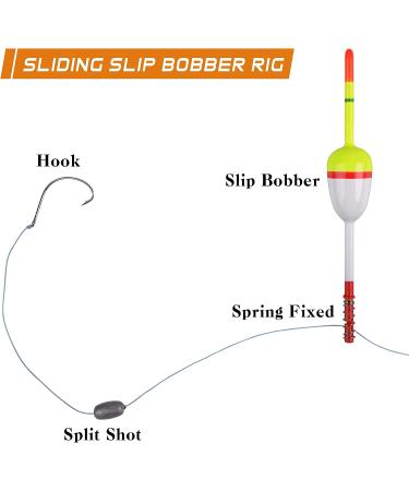 20PCS Fishing Floats and Bobbers for Crappie Catfish Trout - Slip Bobbers for Fishing - Buy Online on GoSupps.com