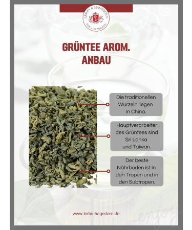  Lerbs & Hagedorn Egyptian Mint Green Tea 250g - Buy Online on GoSupps.com