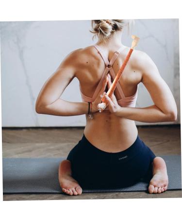 Frcolor 2-in-1 Wooden Back Scratchers & Neck Massage Tools for Men | Premium Itching Relief & Relaxation - Buy Online on GoSupps.com