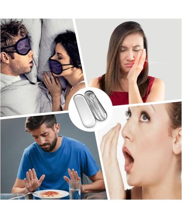Eco-Friendly Tongue Cleaner Set - Stainless Steel Tongue Scraper & Collection Box for Optimal Oral Hygiene - Buy Online on GoSupps.com