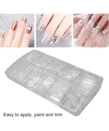 Fake Nail Firm Sturdy Nail Art Tool Nail Tip for Home Nail Salon for Wedding Party - Buy Online on GoSupps.com