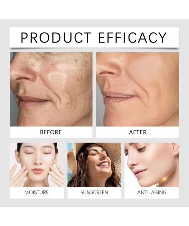 Tioheam Color Changing FoundationColor Matching Foundation SPF 30 Concealer Moisturizing Covering Cream Tone Correcting Base For A Natural Look For Women - Buy Online on GoSupps.com