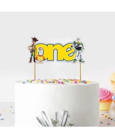 Seyal Toy Stry One Cake Topper