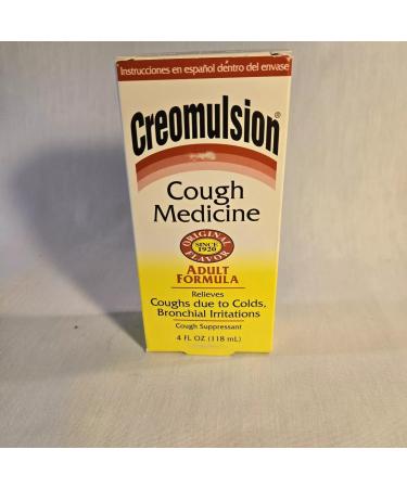 Creomulsion Adult Cough Medicine 4 Ounce (Pack of 3)