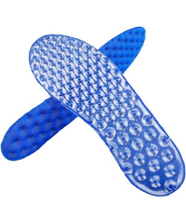NOLITOY Blue Sports Insoles - Comfort Massage Damping Hair Stencils & Unique Curio Display Stand for Barbers - Buy Online on GoSupps.com