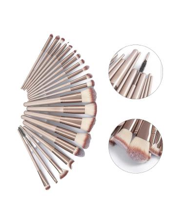 Soft Nylon 20pcs Makeup Brushes Set - Eye Shadow & Skin-Friendly Beauty Tool Kit - Perfect for International Shipping - Buy Online on GoSupps.com