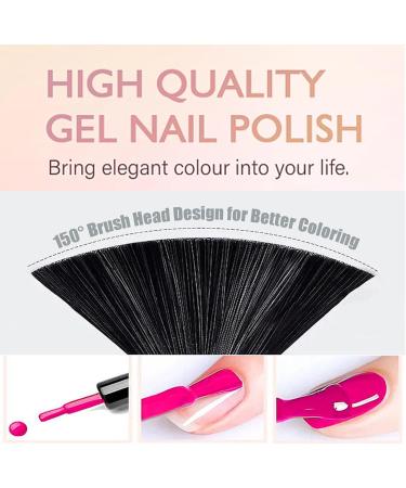 Glitter Nail Polish Shiny Silvery Golden Nail Varnish Champagne Gold Quick Dry Super Sparkling Long Lasting No Need Cure Easy to Apply DIY at Home Manicure Gift for Women & Girls - Buy Online on GoSupps.com
