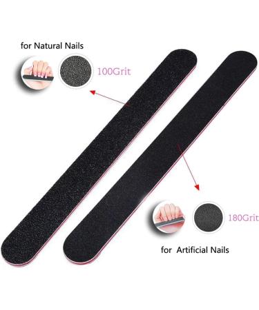 Adjustable Acrylic Nail Clipper Set - Stainless Steel Nail Trimmer & Tip Cutter for False Nail Art Manicure (Black) - Buy Online on GoSupps.com