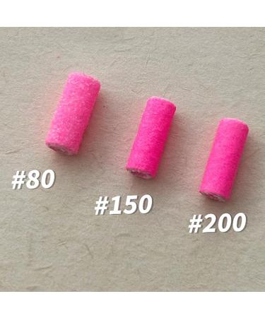 Lot de 50 bandes abrasives professionnelles pour nail art et 1 mandrin pour manucure en gel acrylique accessoires de manucure 80 points - Buy Online on GoSupps.com