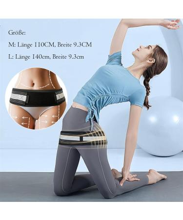 Meion Chiroband - Flexible & Breathable Back Support Tape for Hip & Lower Back Pain Relief | Pelvic Girdle Strap | 110cm Pink M - Buy Online on GoSupps.com