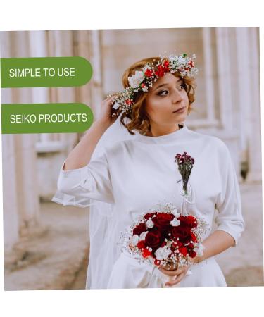 1 Set 100pcs Diy Corsage Material Plant Magnets Boutonniere Flower Brooch Accessories T-shape Brooch - Buy Online on GoSupps.com