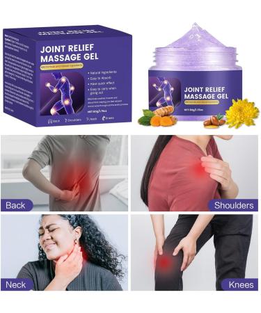 Duqulle Muscle cream soothing gel for joints 60 g body care massage cream for men women and students for work at home travel lumbar neck and hands - Buy Online on GoSupps.com