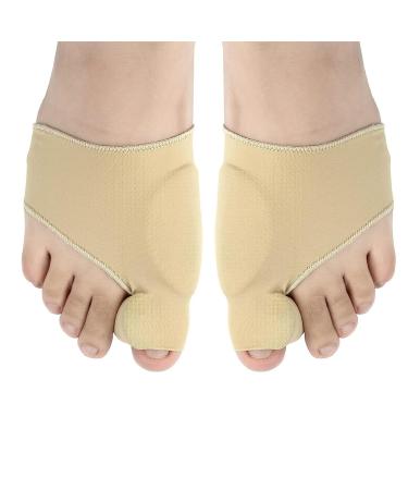 Tyenaza Bale toe corrector breathable smooth iron for large toes with non-slip silicone strips foot pain and skin relief sleeve for men and women
