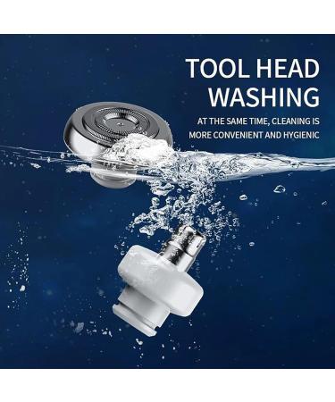 Capsule Razor Mini Portable Electric Shaver Capsule Razor with Rotary Nose Hair Trimmer Capsule Razor Ipx7 Waterproof Washable Rotary Razor (White) - Buy Online on GoSupps.com