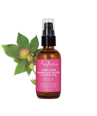 SheaMoisture Jamaican Black Castor Oil Head To Toe Oil 1.8 oz - Paraben-Free Hair & Body Oil - Buy Online on GoSupps.com